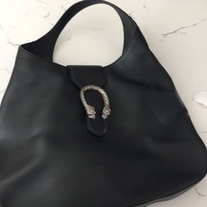 Brand new GUCCI Dionysus hobo black leather